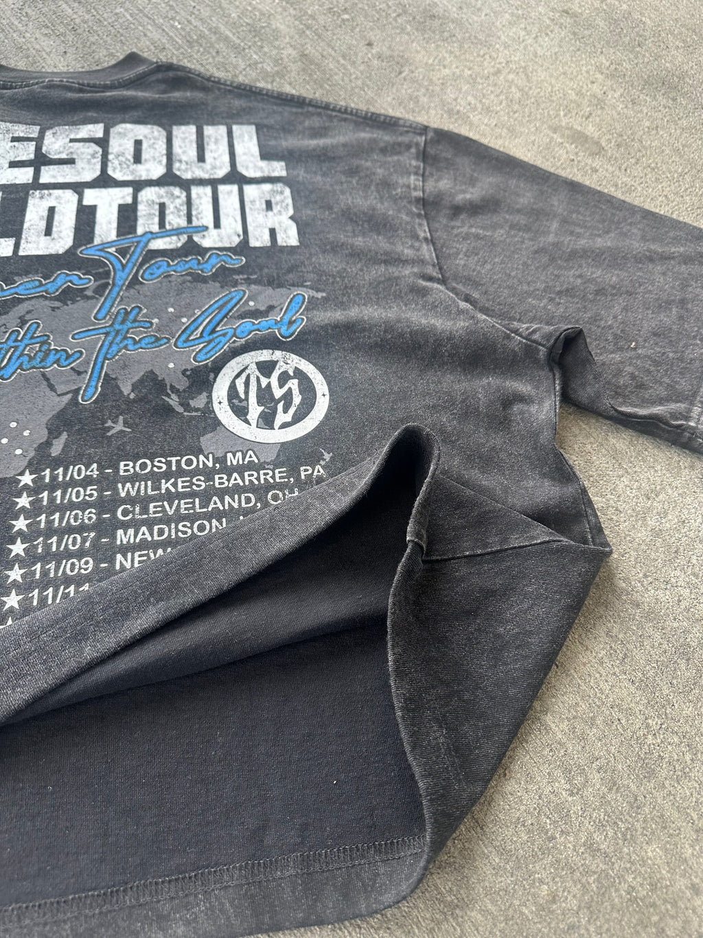 RODMAN WORLD TOUR TEE (AZURE)